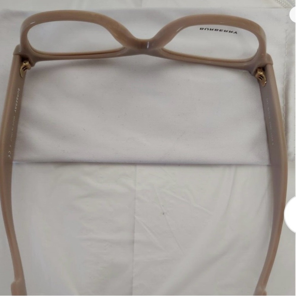 Burberry Beige Eyeglasses with Case - Picture 7 of 8